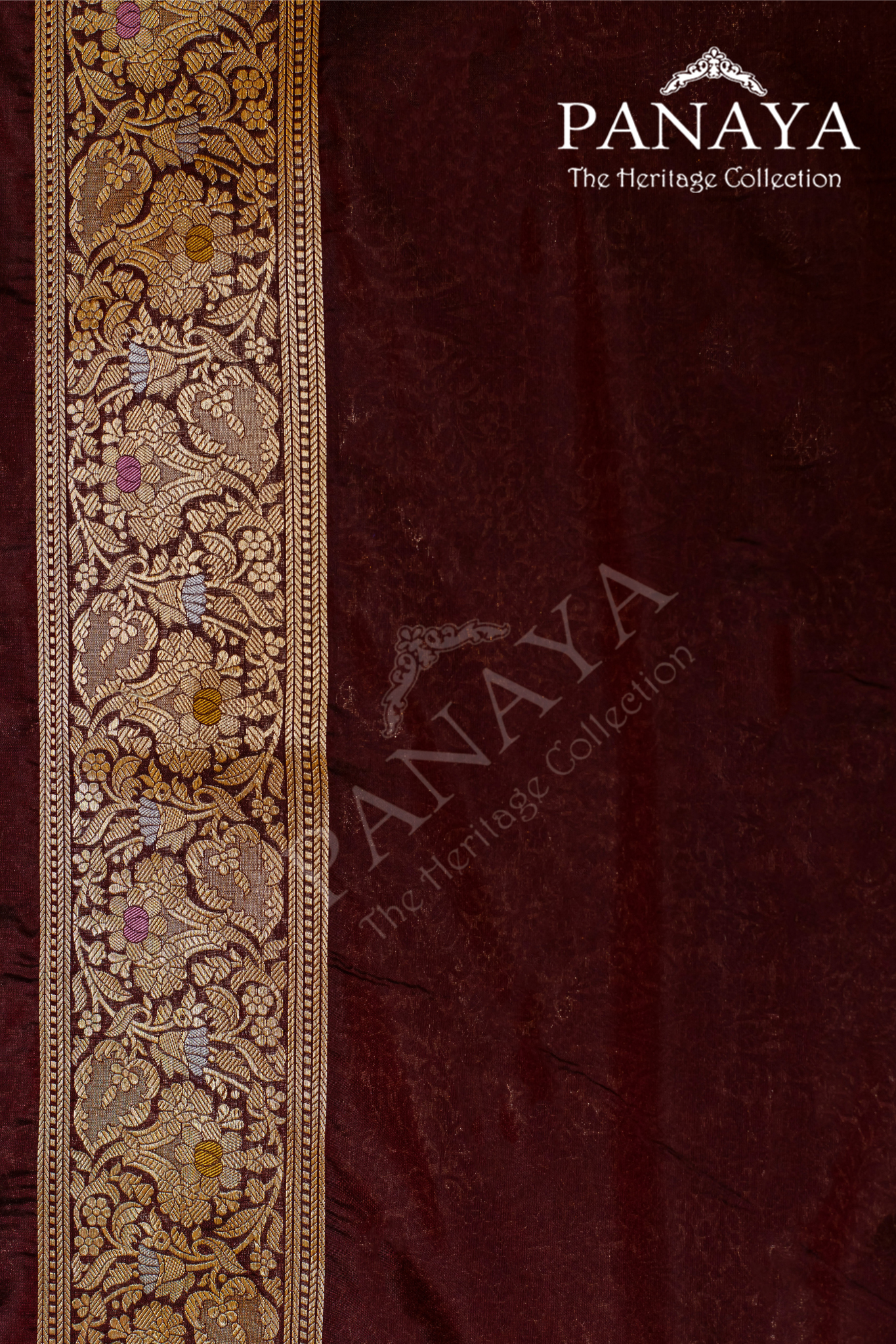 Handloom Cutwork Zaal Design With Meenakari Work
