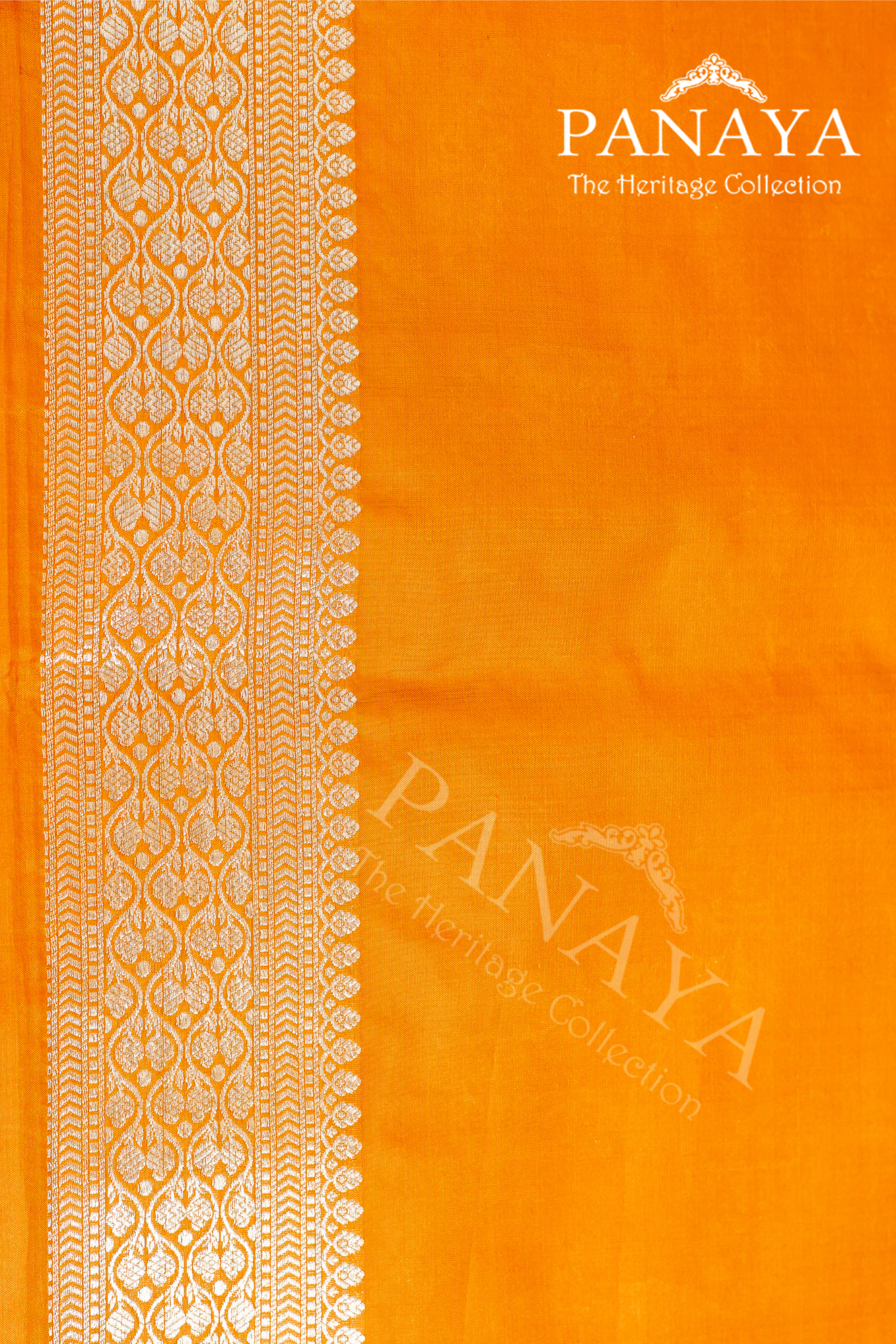 Handloom Cut Work Banarasi Border And Anchal Zaal Design