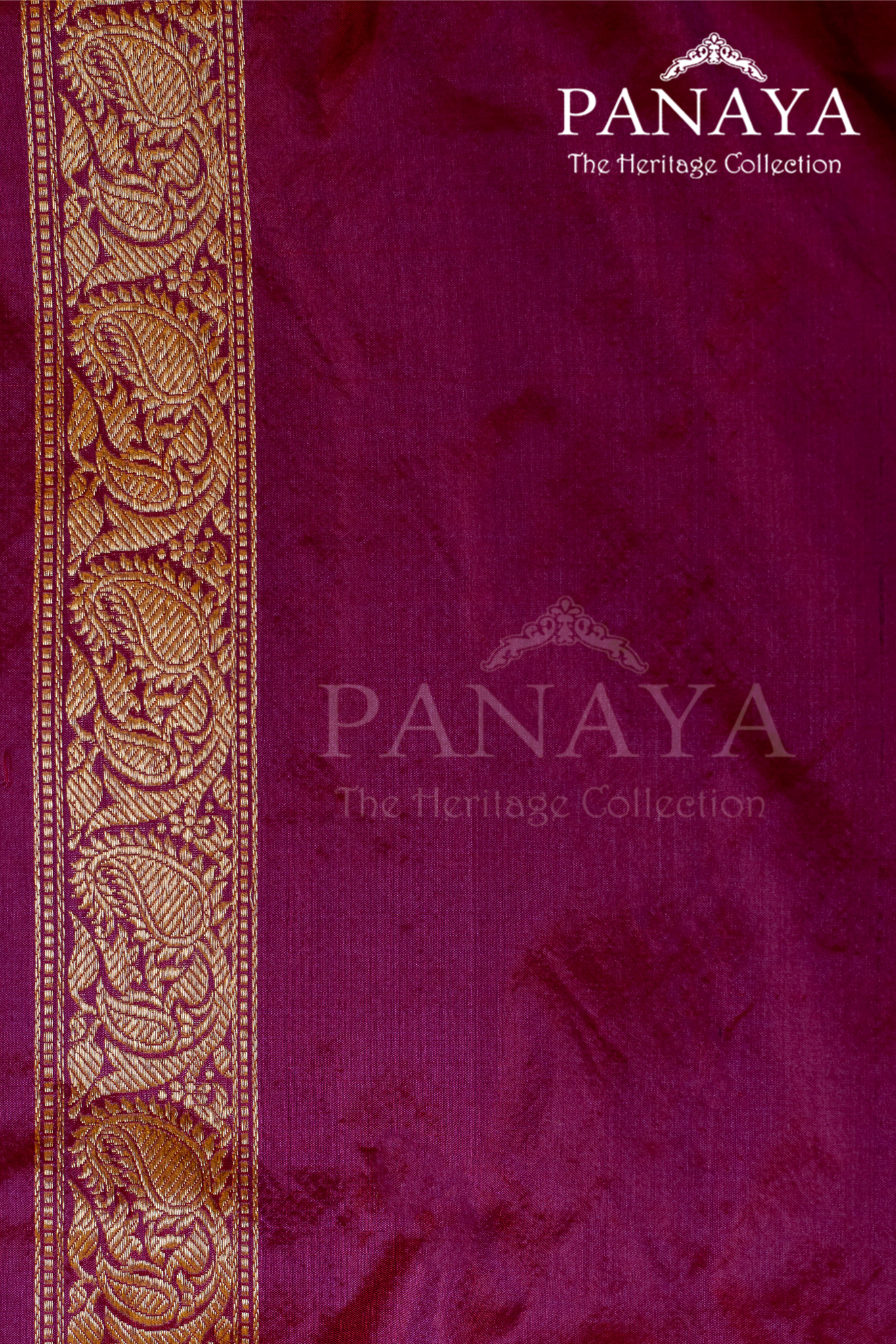 Handloom Katan Silk Kadwa Buti Work With Meenakari Banarasi Anchal And Border