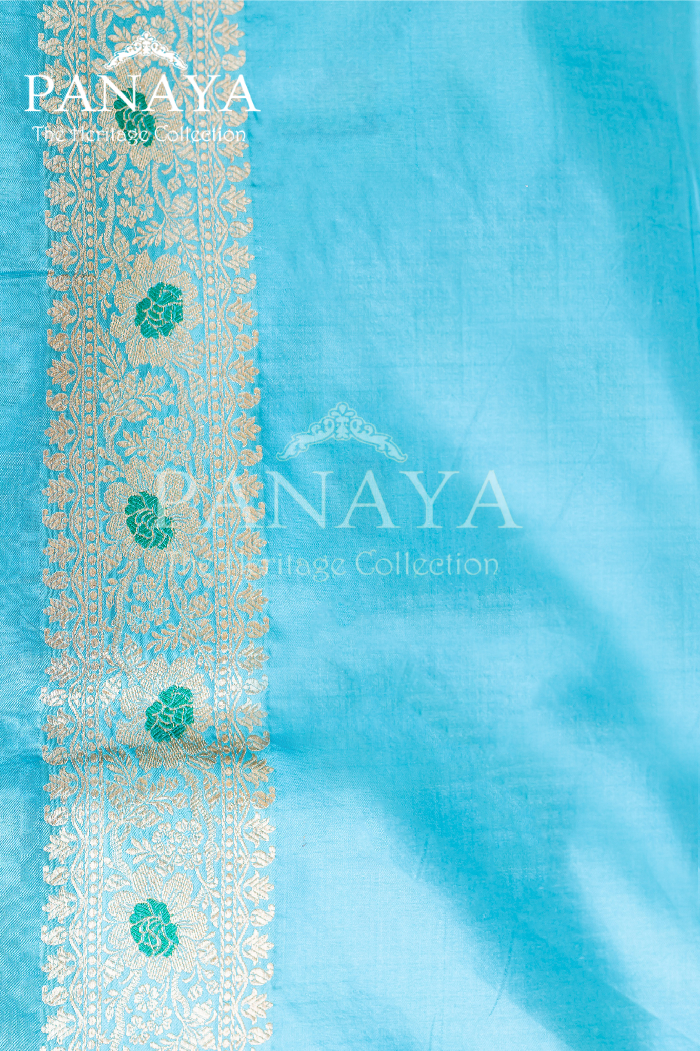 Handloom Cut Work Banarasi Border Zaal Design With Meenakari Zaal