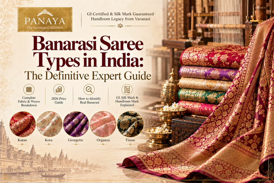 Different types of Banarasi sarees in India