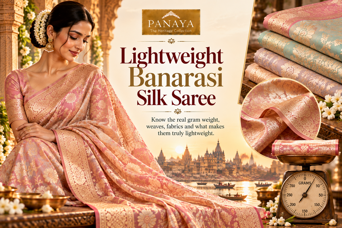 Lightweight Banarasi Silk Saree: The Real Weaver's Guide
