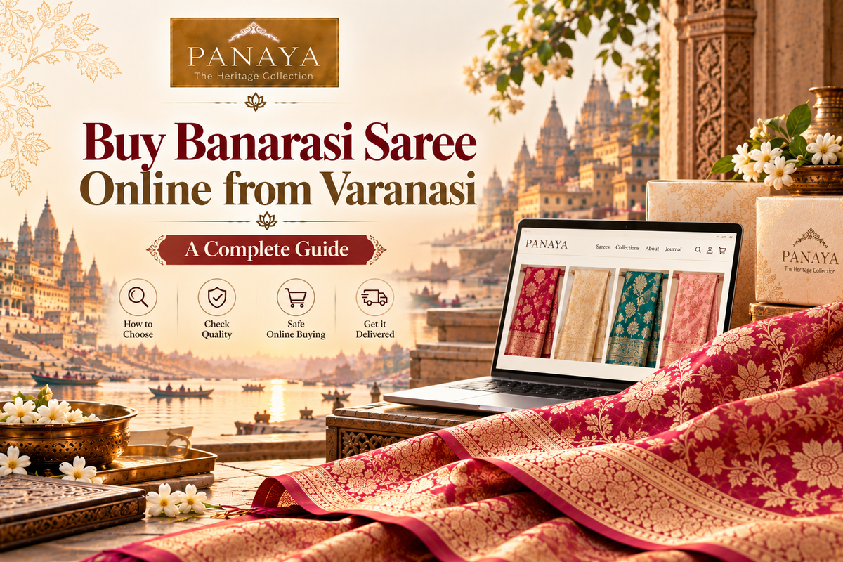 Buy Banarasi Saree Online from Varanasi: The Complete Buyer's Guide