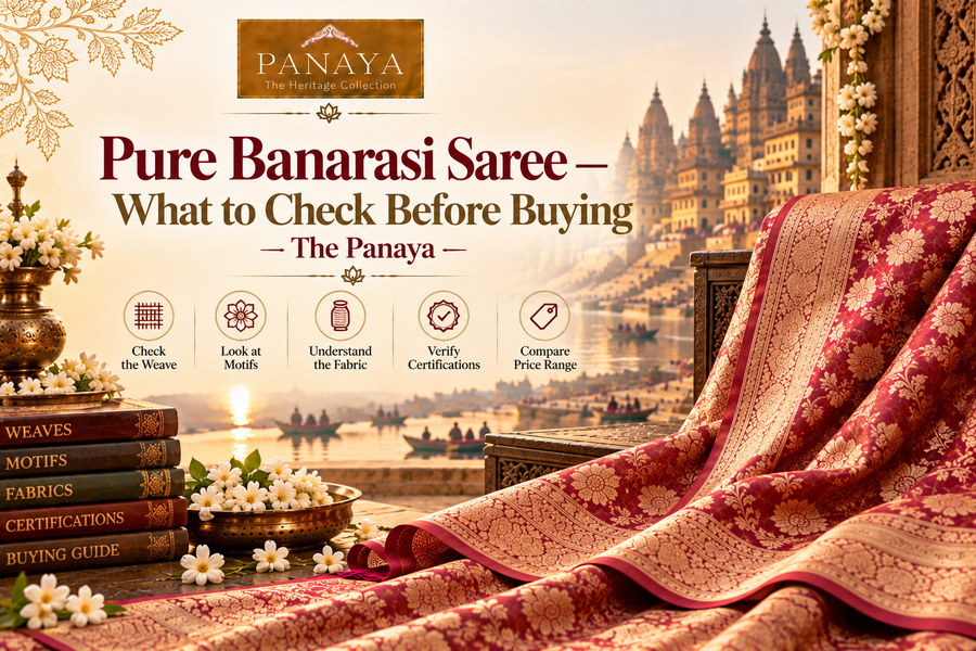 Pure Banarasi Saree — What to Check Before Buying