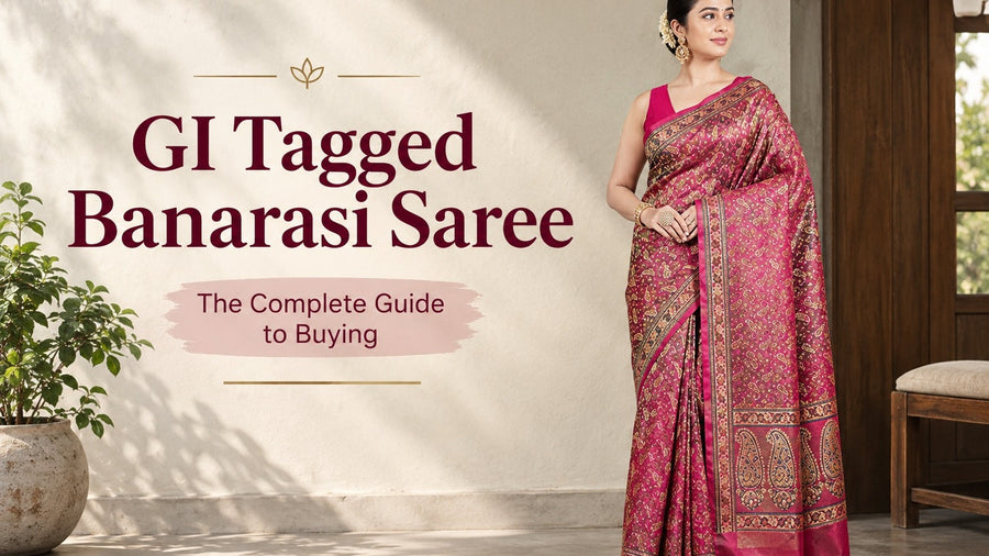 GI Tagged Banarasi Saree: The Complete Guide to Buying