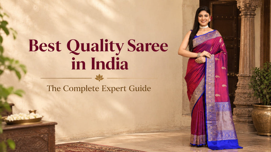 best quality saree in india 