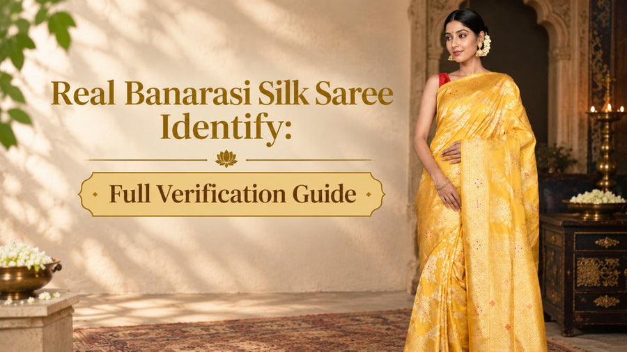 Real Banarasi Silk Saree Identify: Full Verification Guide
