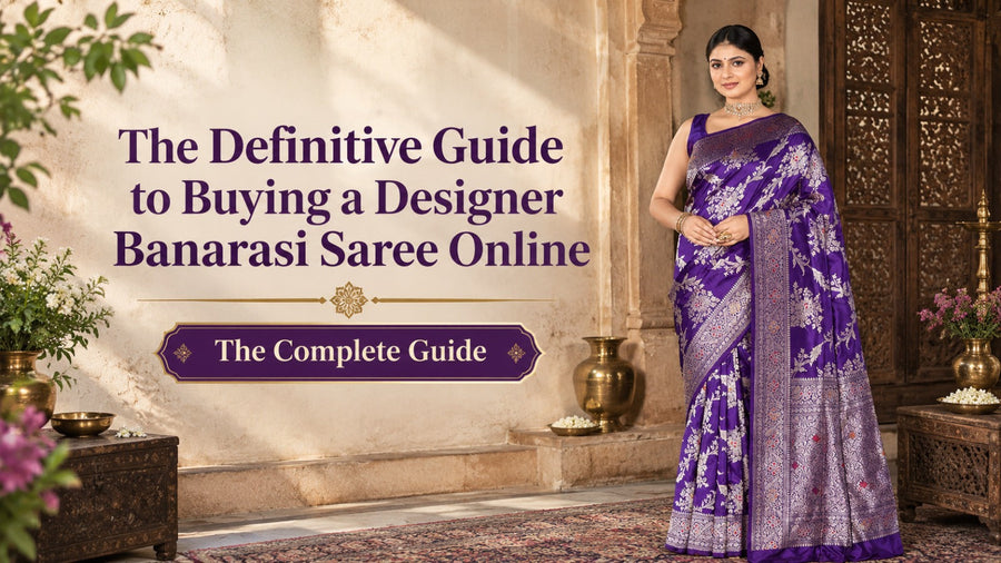 Designer Banarasi Saree Buy Online