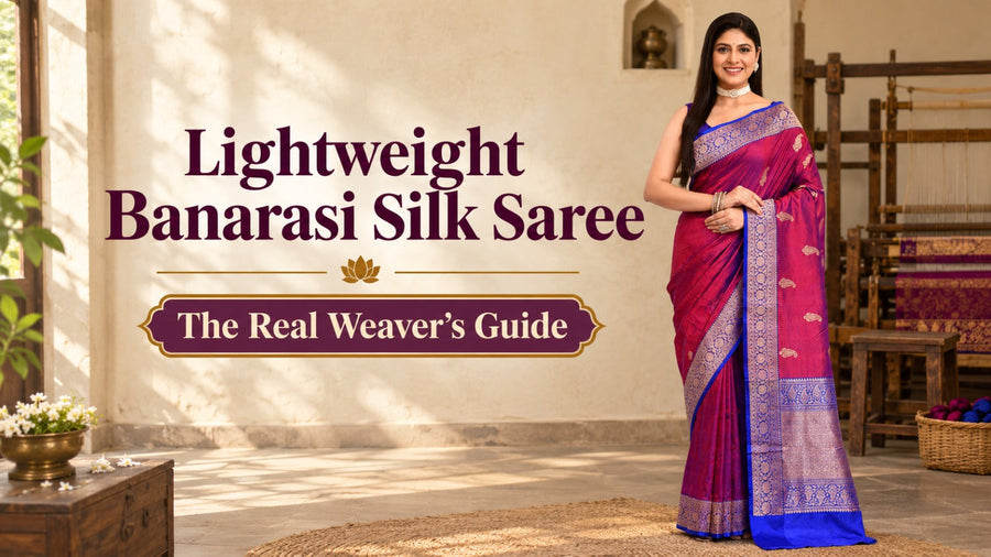 Lightweight Banarasi Silk Saree