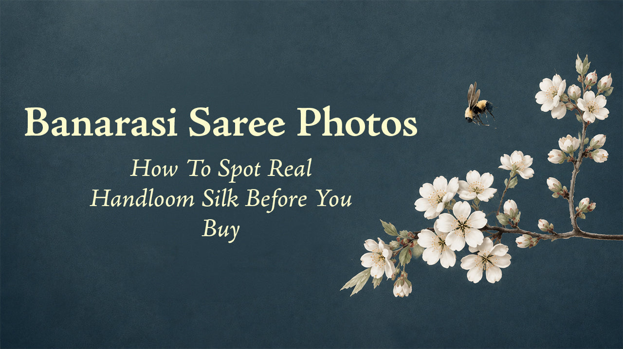 Banarasi Saree Photos: How To Spot Real Handloom Silk Before You Buy