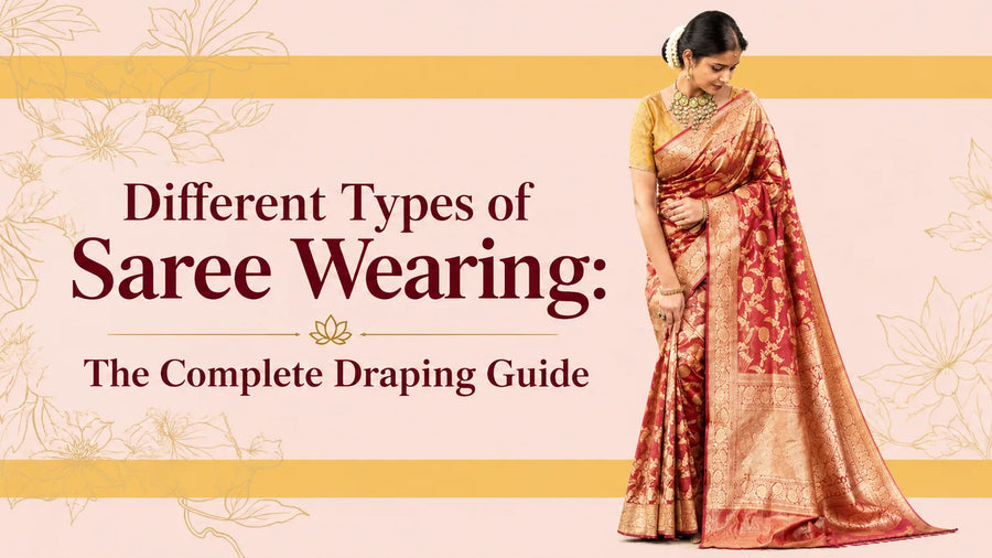 Different Types of Saree Wearing: The Complete Draping Guide
