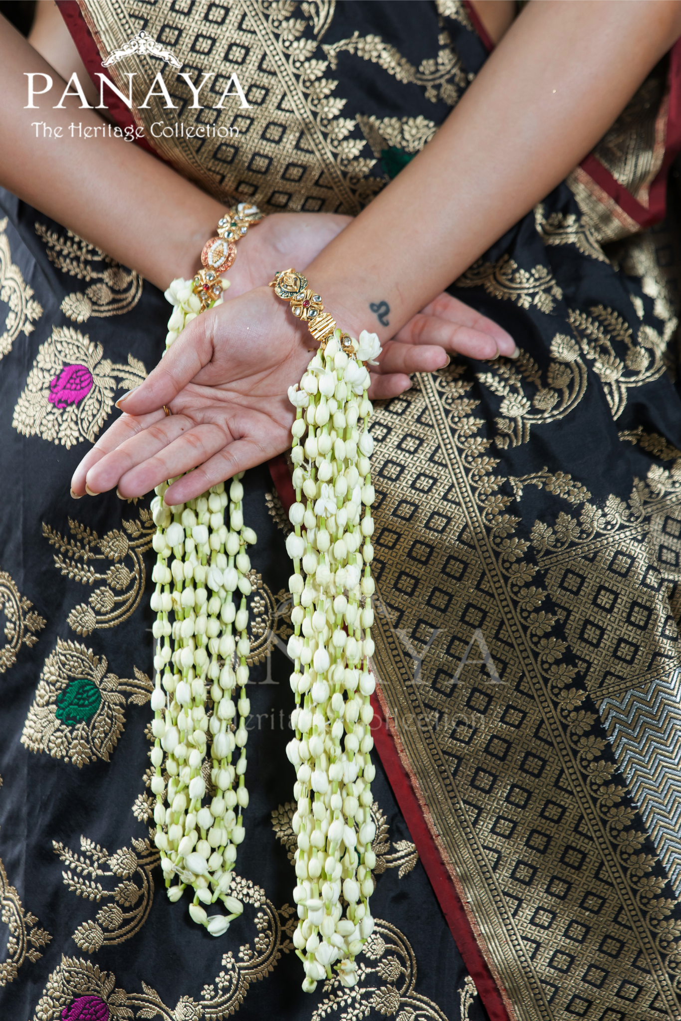 Handloom Katan Silk With Zaal Design Meenakari Work Banarsi Anchal And Border