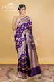 Katan Silk Meenakari Buti With Triangular Work
