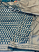 Saree Katan Silk Banarasi Aanchal Border with Resham silk Booti