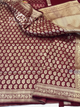 Saree Katan Silk Banarasi Aanchal Border with Resham silk Booti