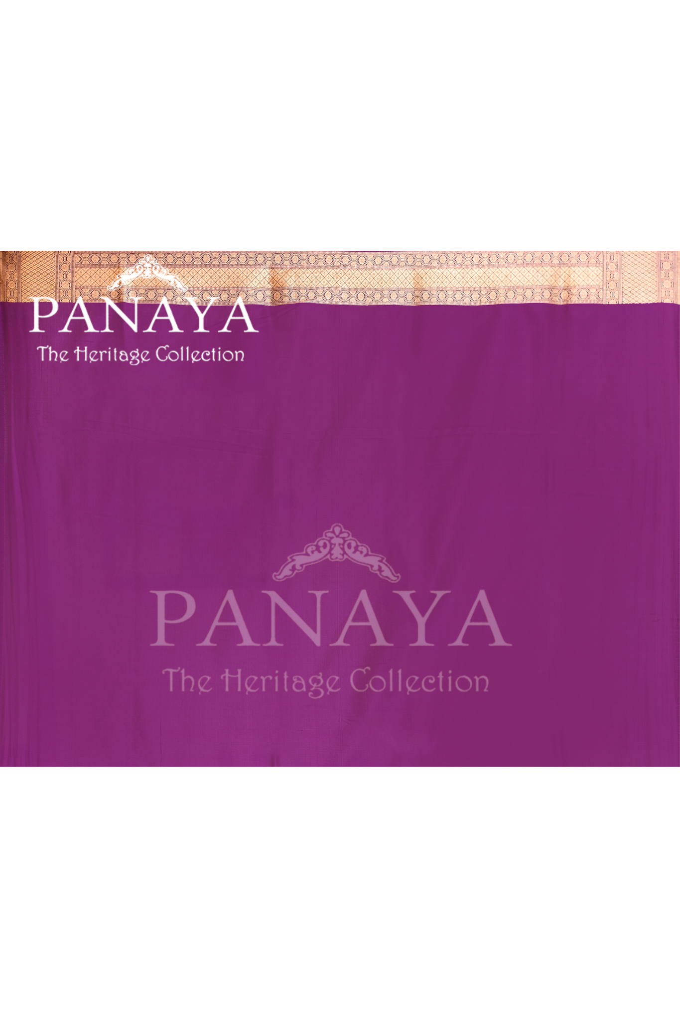Saree Katan Silk Brocade Tanchuie Design With Jaal Design With Banarasi Aanchal & Border