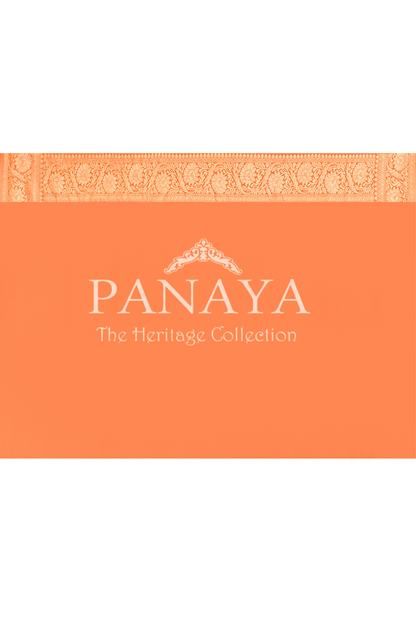 Saree Munga Silk Semi Handloom with Jaal Design with Banarasi aanchal & Border