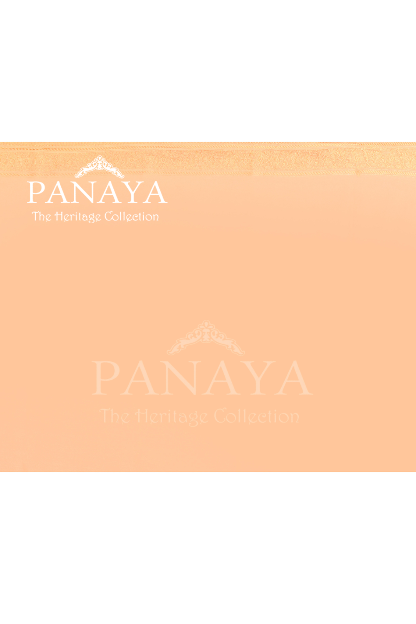 Saree Kora Cotton Silk With Banarasi aanchal & Border with Meenedar Booti