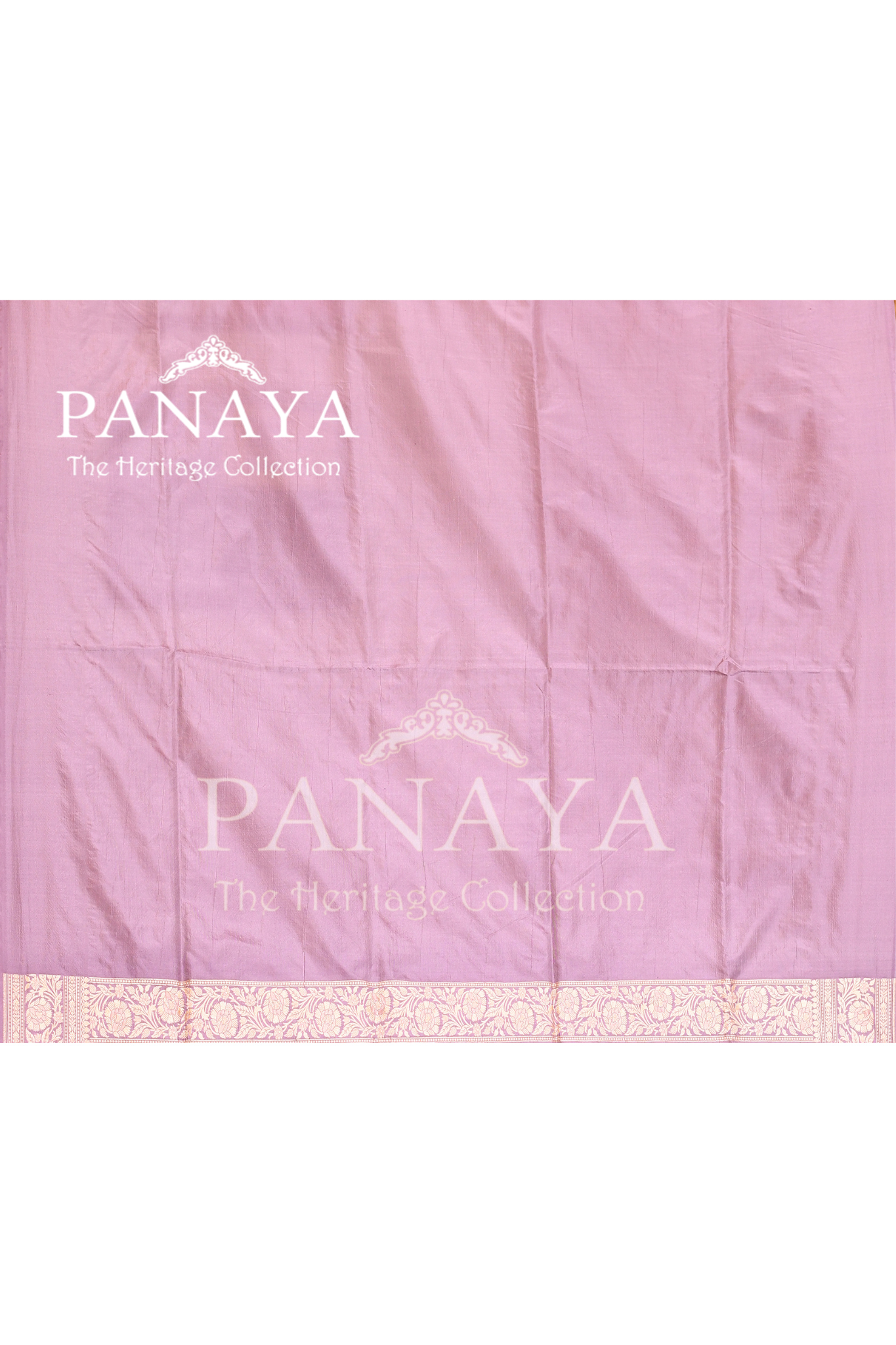 Saree Katan Silk Handwoven with Banrasi Aanchal & Border with Gold  Booti