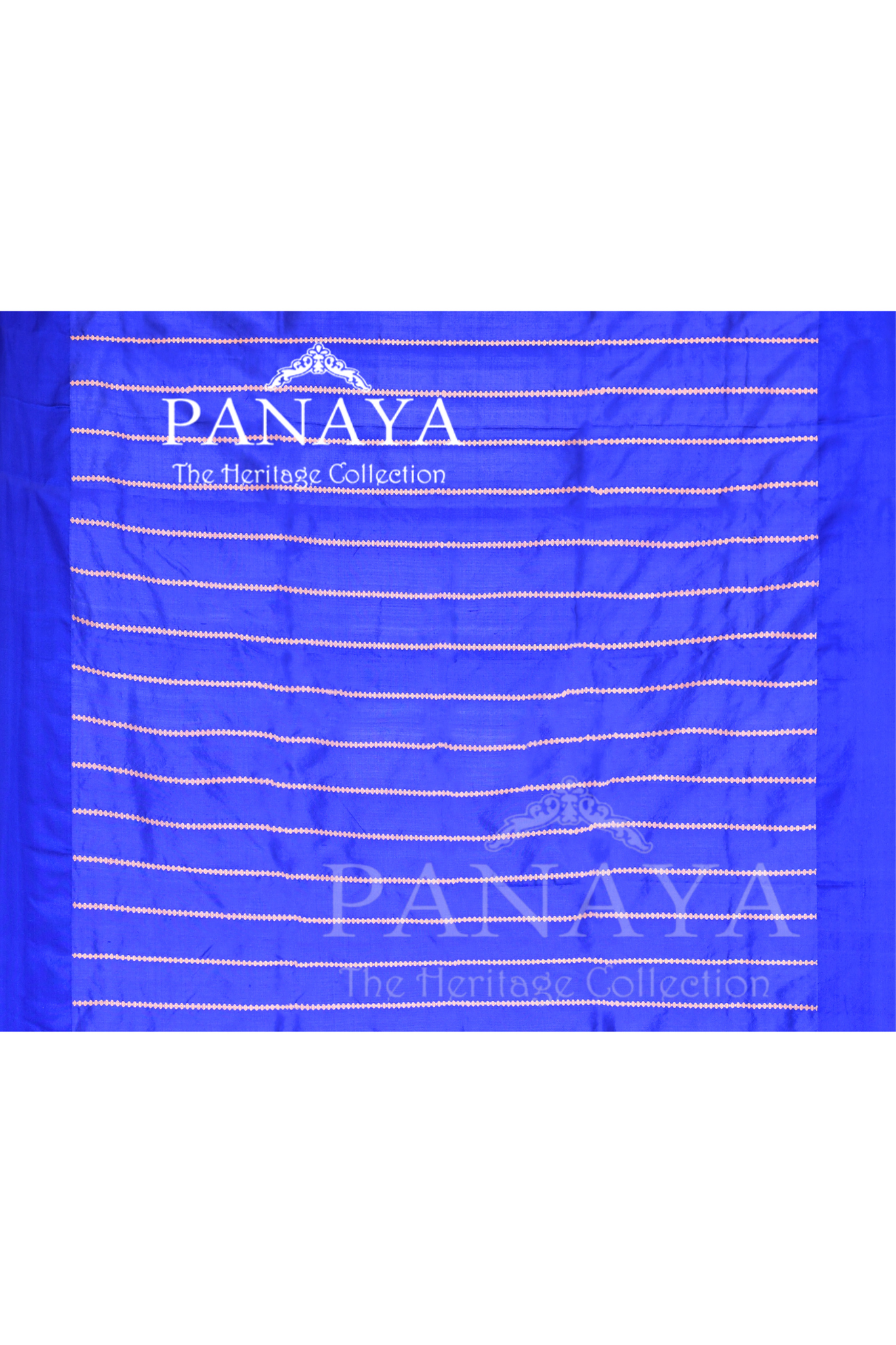 Saree Katan Silk with Contrast Banarasi Aanchal & Border with Gold Zari Boota Design