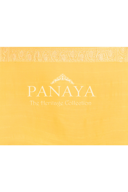 Saree Munga Silk Semi Handloom with Booti Design with Banarasi aanchal & Border