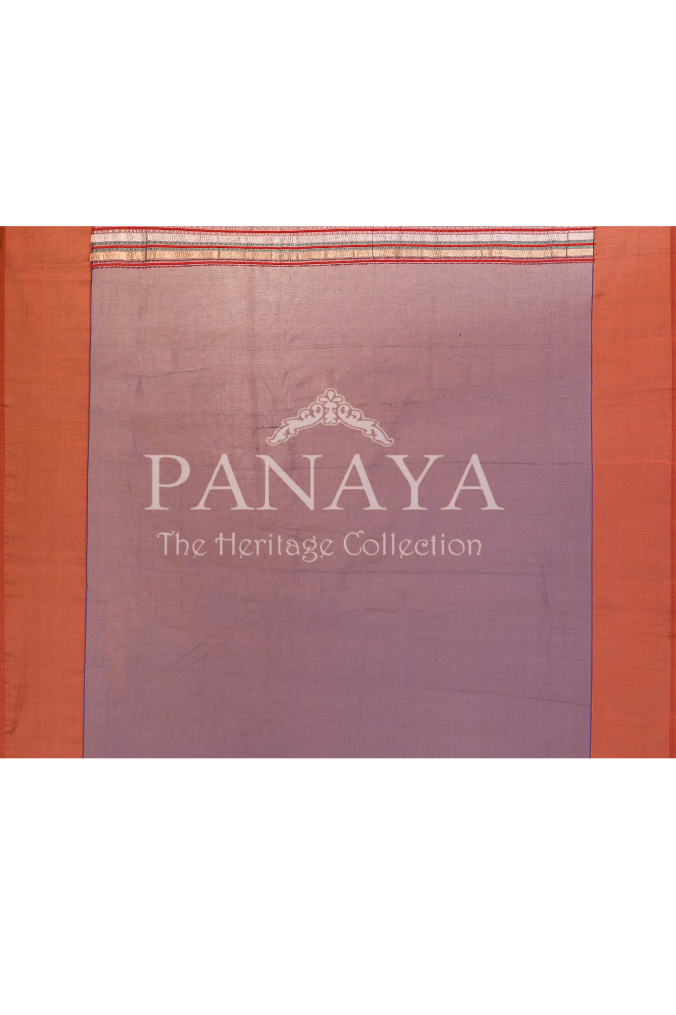 Saree Kora cotton Silk with Banrasi Aanchal & Border with Meenedar Aada Design