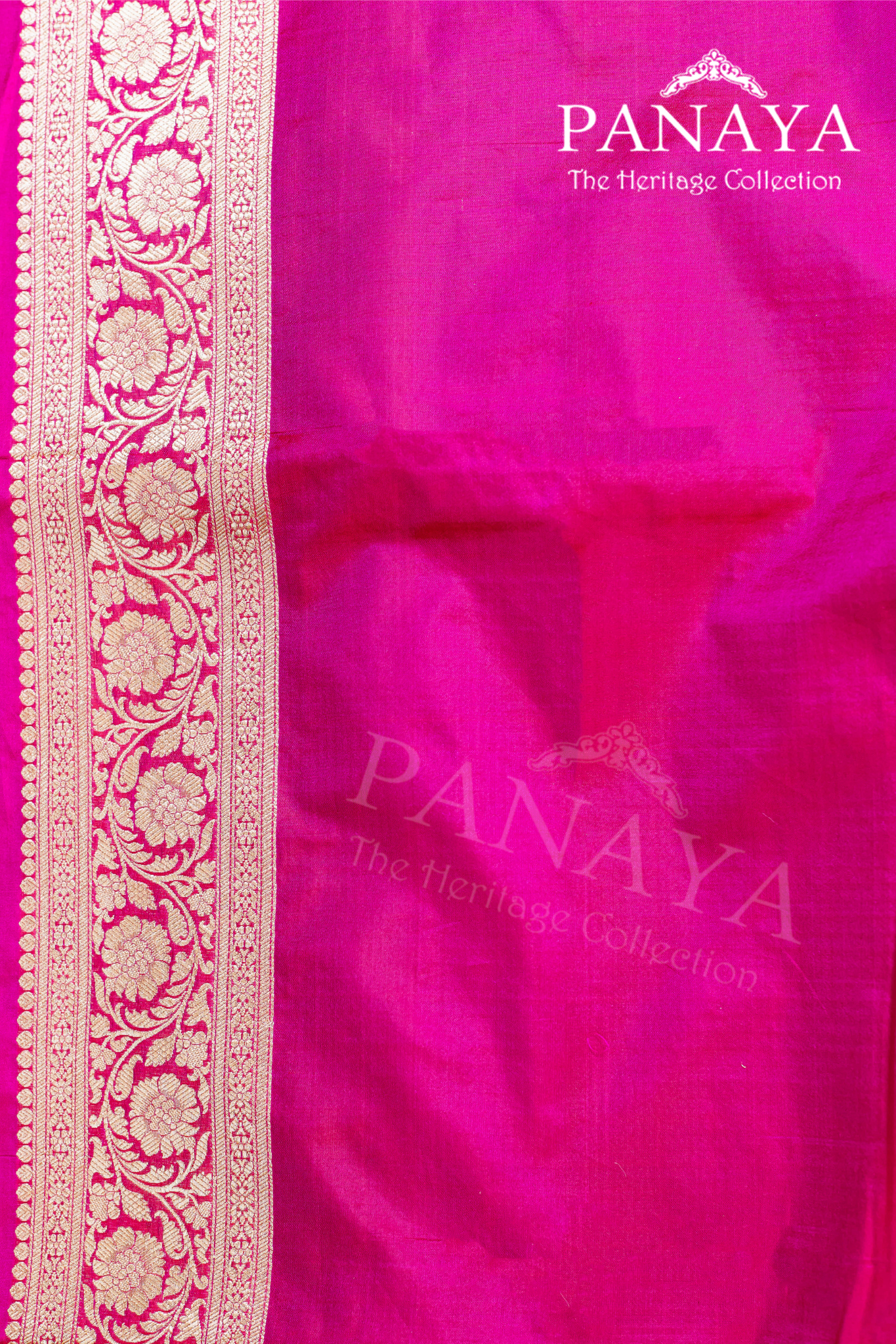 Zaal Work With Meenakari Pattern