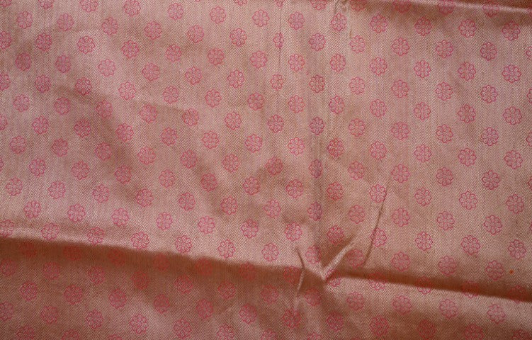 Pink Katan Pure Silk Saree - Panaya 