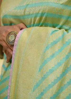 Katan Pure Silk Hand Woven Saree