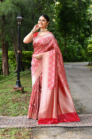 Black Katan Silk Saree — Cut Work Booti