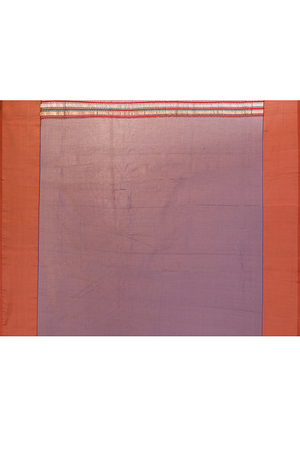 Blue Kora Silk Saree — Kadwa Aada Design