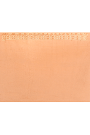 Off-White Kora Silk Saree — Kadwa Booti