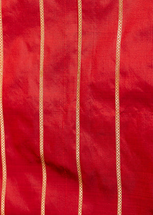 Bottle Green Katan Silk Saree — Kadwa Booti