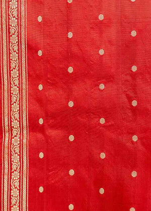 Powder Green Katan Silk Saree — Kadwa Booti