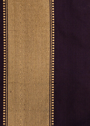 Blue Katan Silk Saree Bird Boota