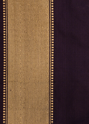 Blue Katan Silk Saree - Kadwa Bird Boota