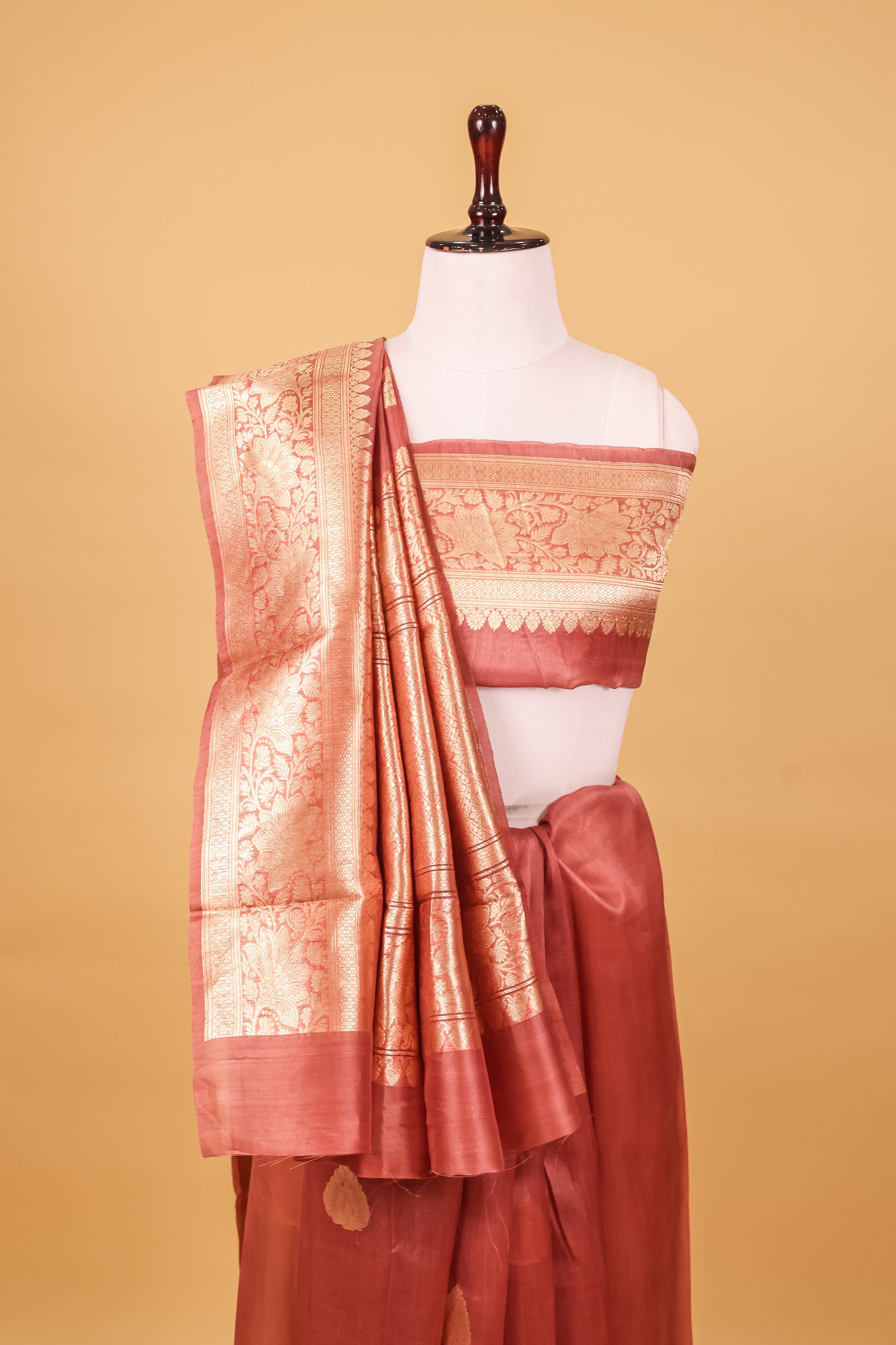 Pink Organza Silk Kadhwa Saree