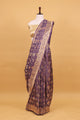 Blue Katan Pure Silk Kadhwa Saree