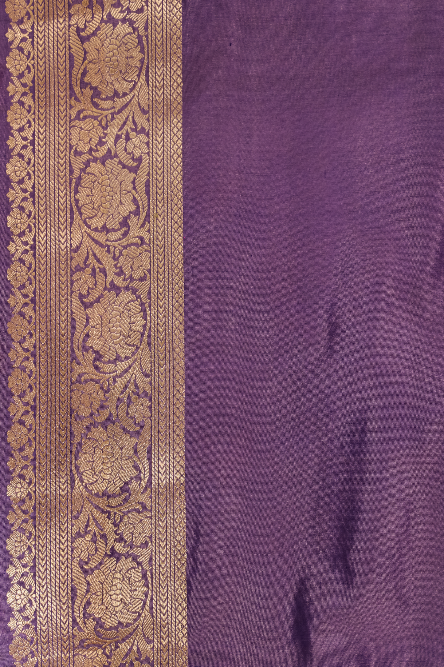 Blue Katan Pure Silk Kadhwa Saree