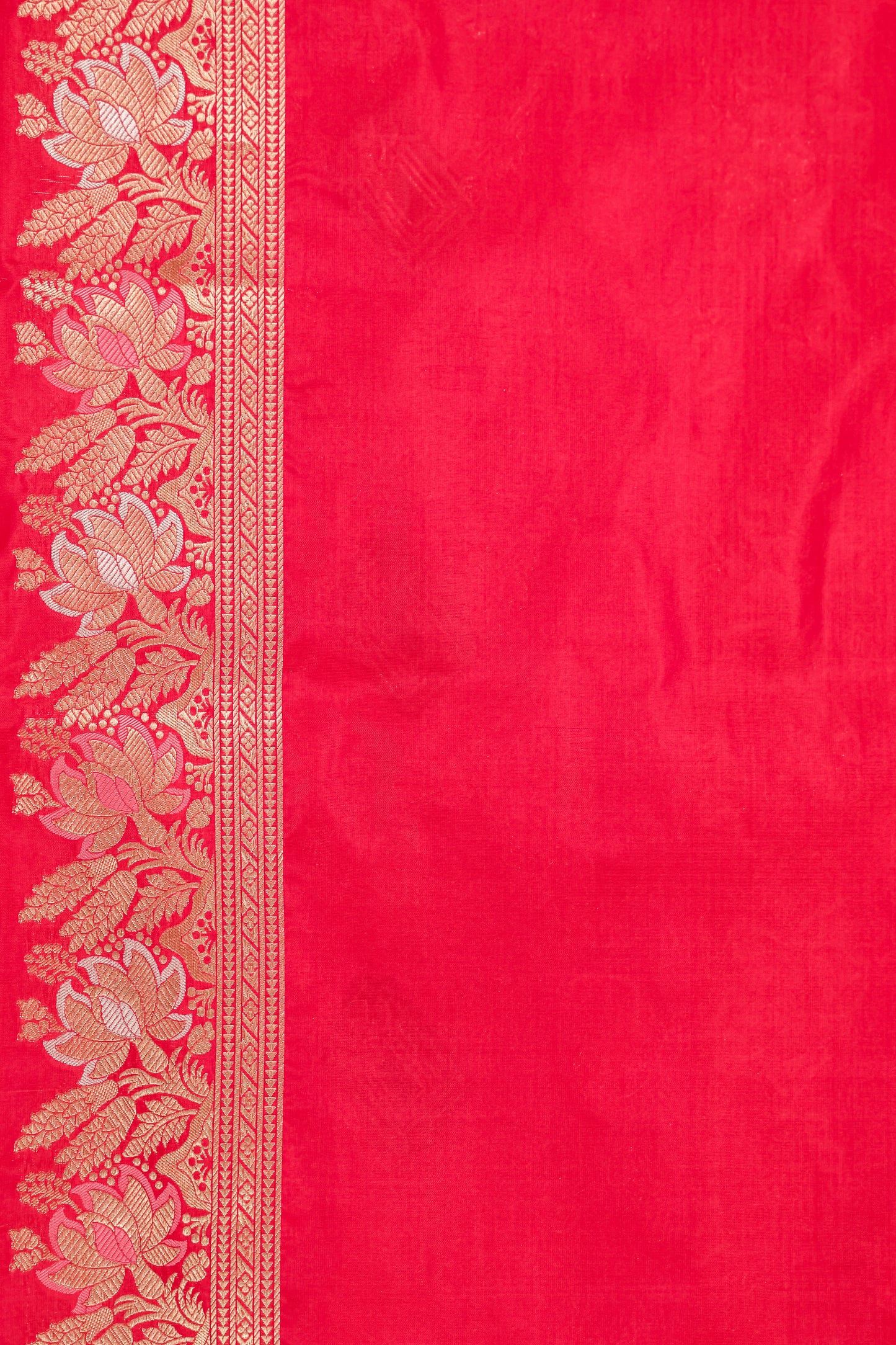 Rani Pink Katan Pure Silk Cutwork Saree - Panaya 