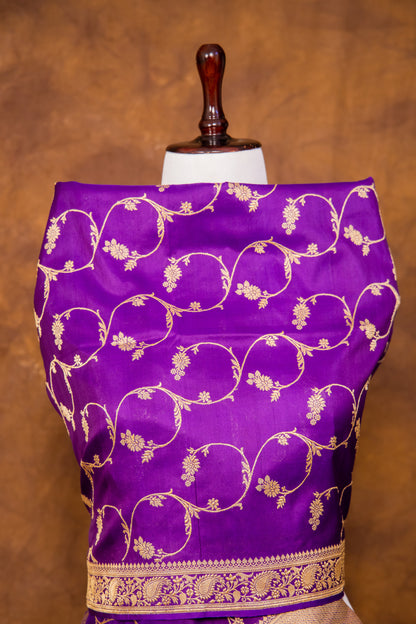 PurpleDupatta Katan Pure Silk - Panaya 