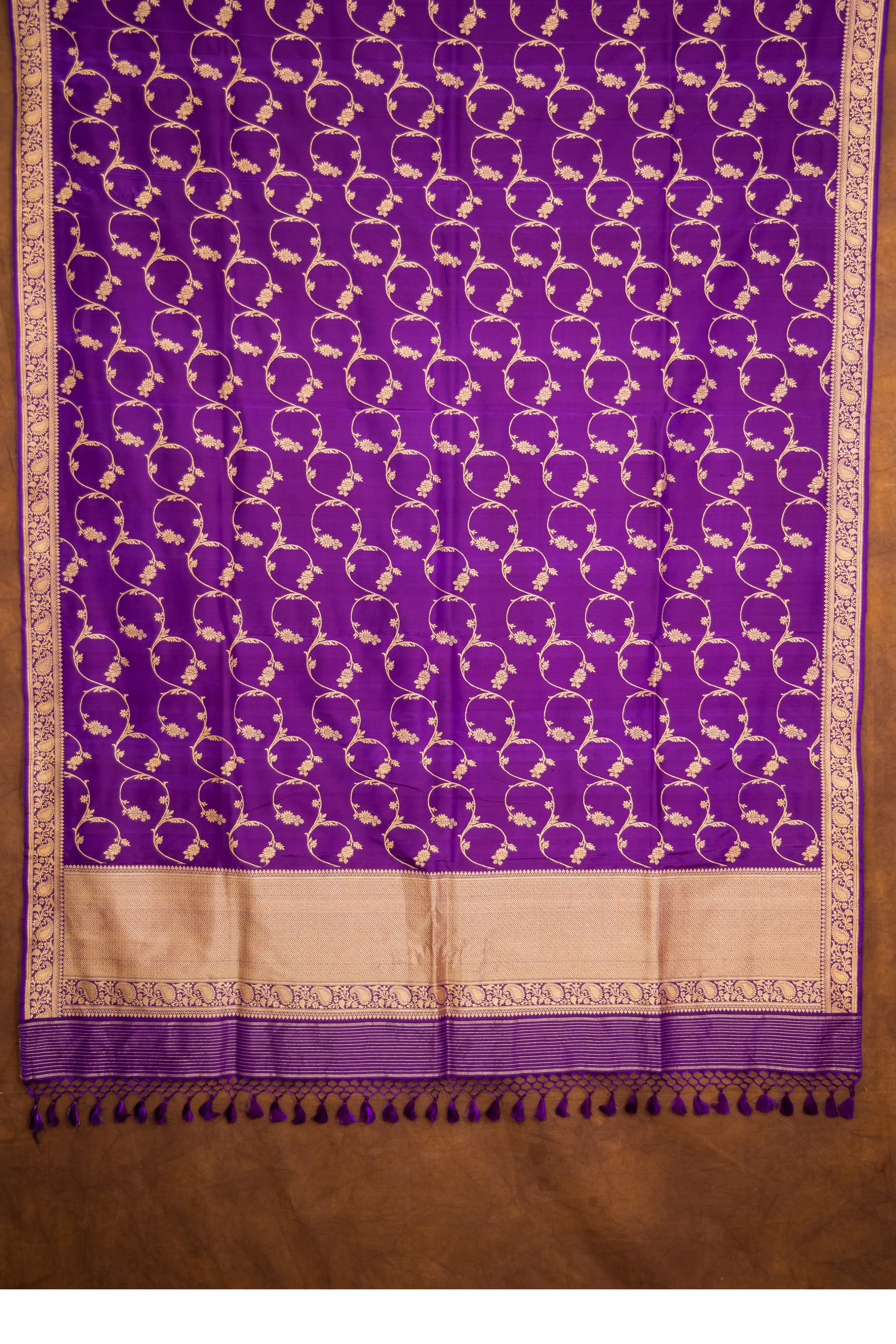 PurpleDupatta Katan Pure Silk