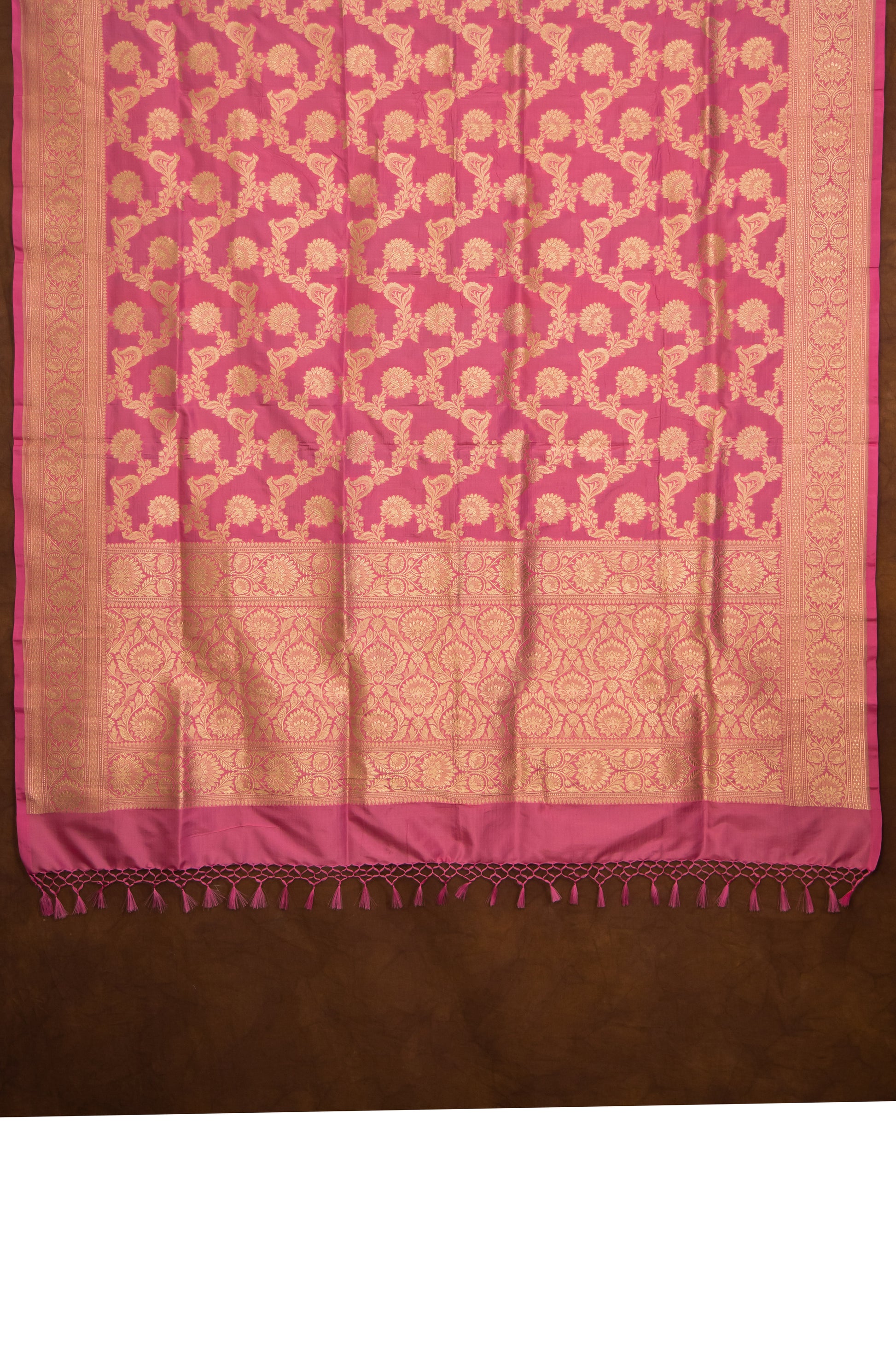 Light Pink Katan Pure Silk Dupatta