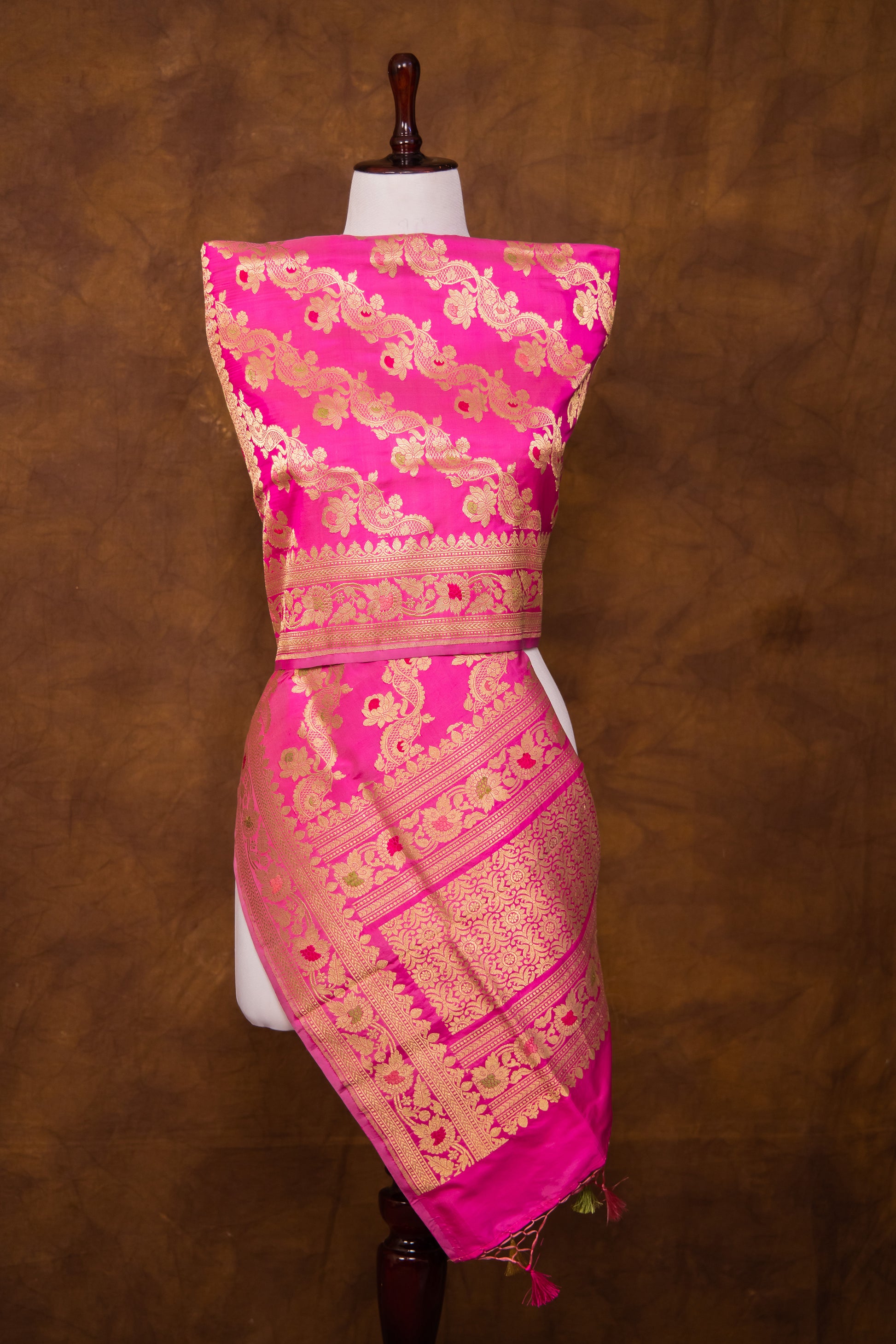 Light Pink Katan Pure Silk Dupatta