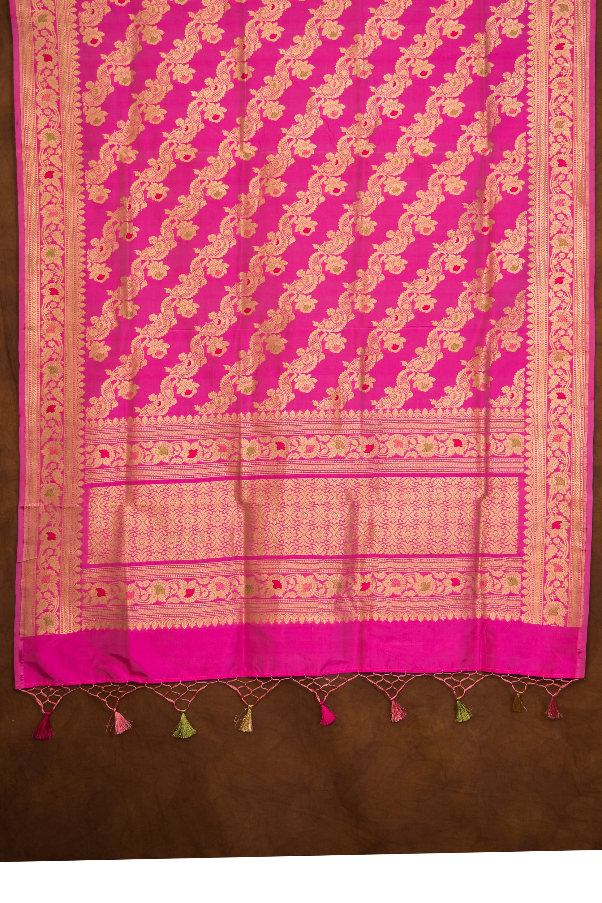 Light Pink Katan Pure Silk Dupatta