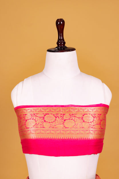 Pink Chiffon Pure Silk Cutwork Saree