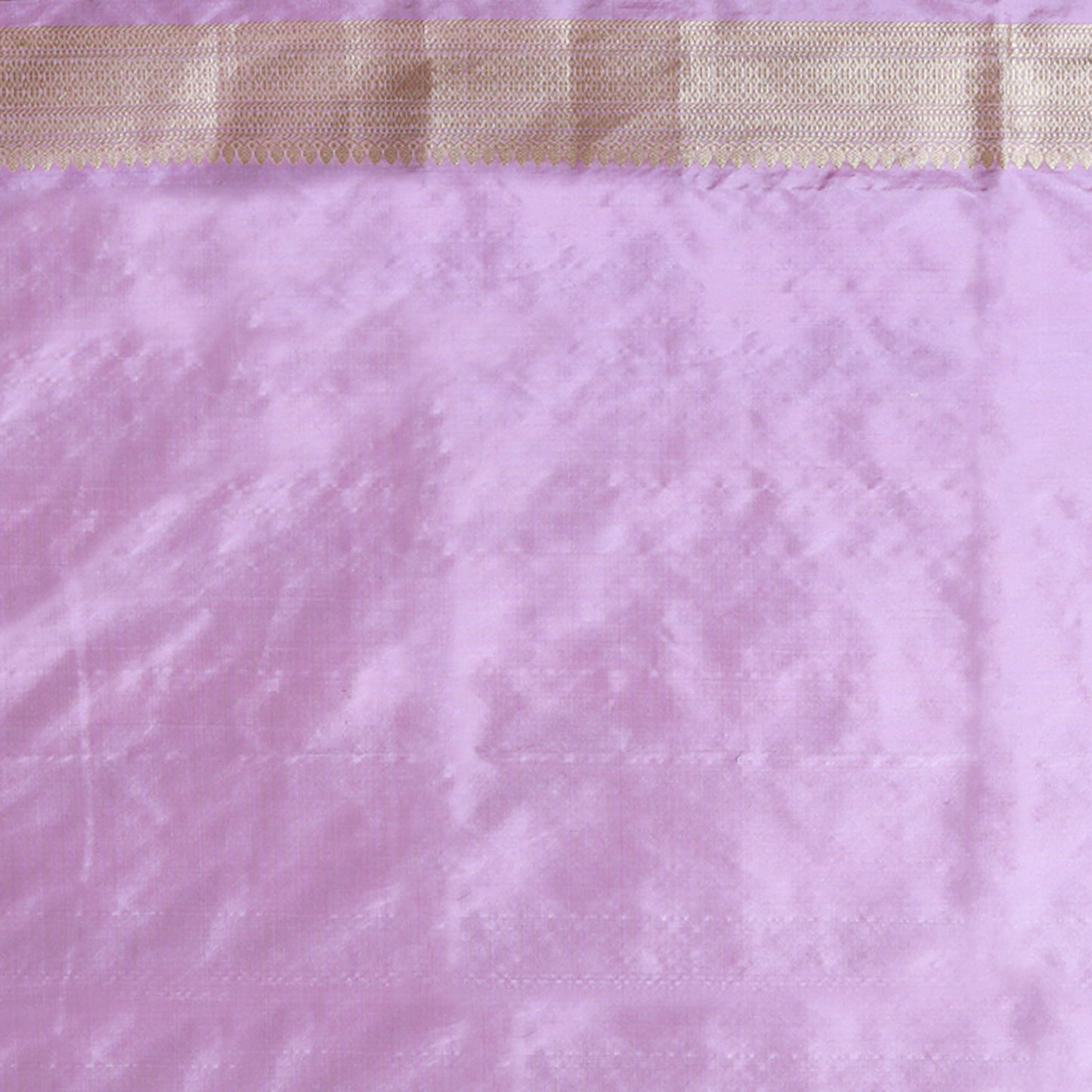 Lavender Handwoven Kadwa Katan Silk Saree - Panaya 